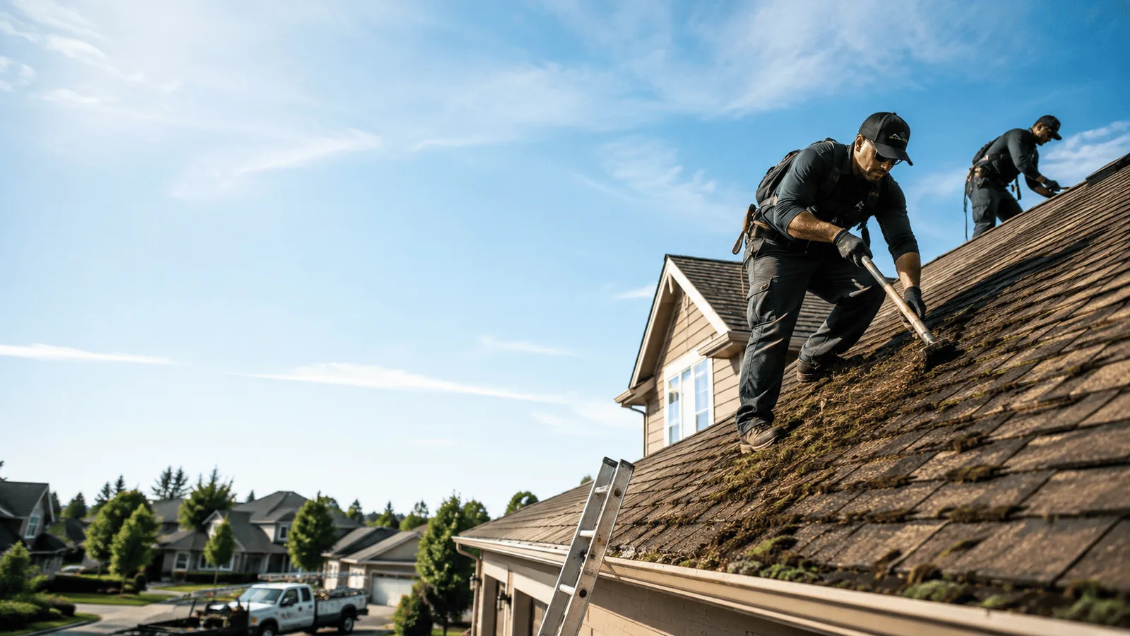Roof Moss Removal in Vienna, WV near me